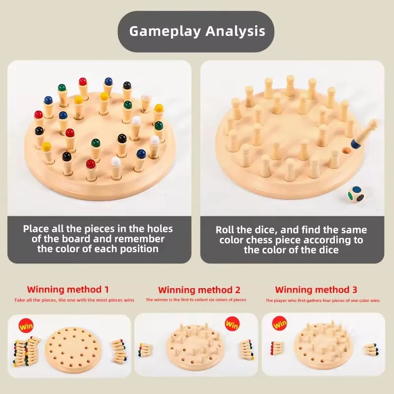 Memory Match Peg Game