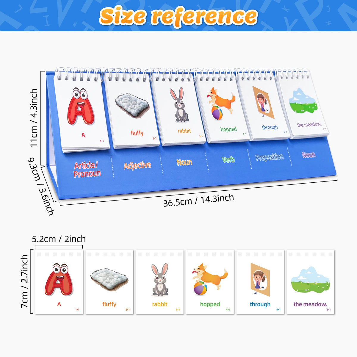 Sentence Builder Language Cards