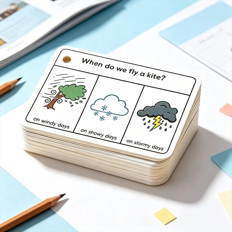 Interactive Question & Answer Cards