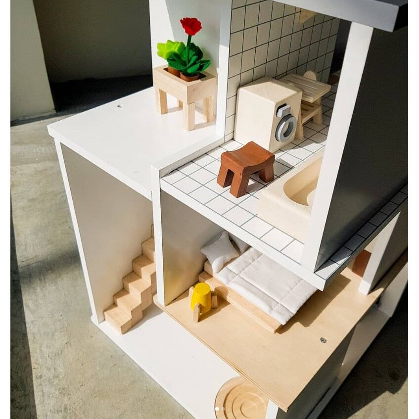 Blue Ribbon Scandi Doll House | SpeechToys Australia – Speech Toys